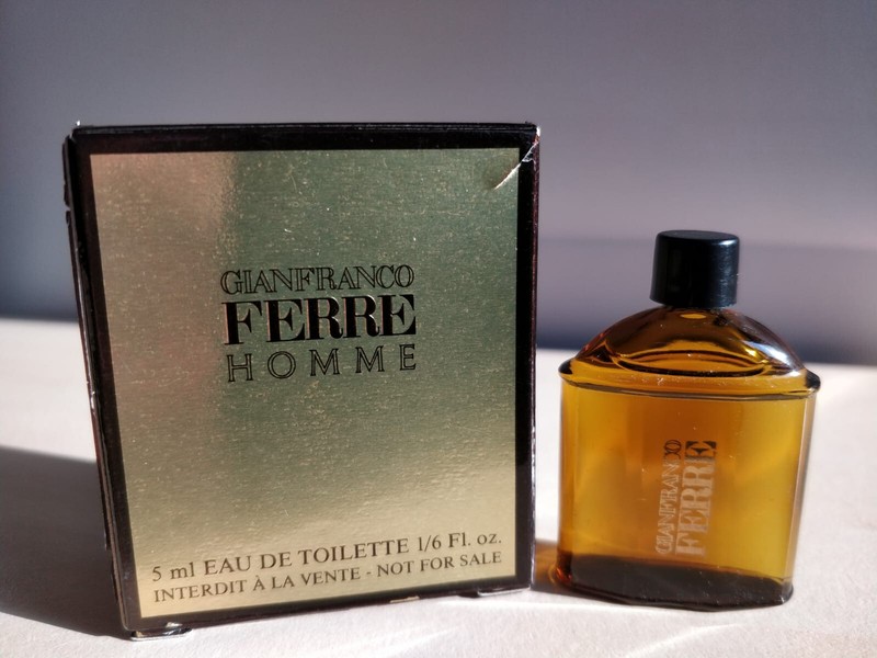 Miniature De Parfum - Gianfranco Ferre Homme - Eau Toilette De 5 Ml - 1/6 Fl DÃ©C