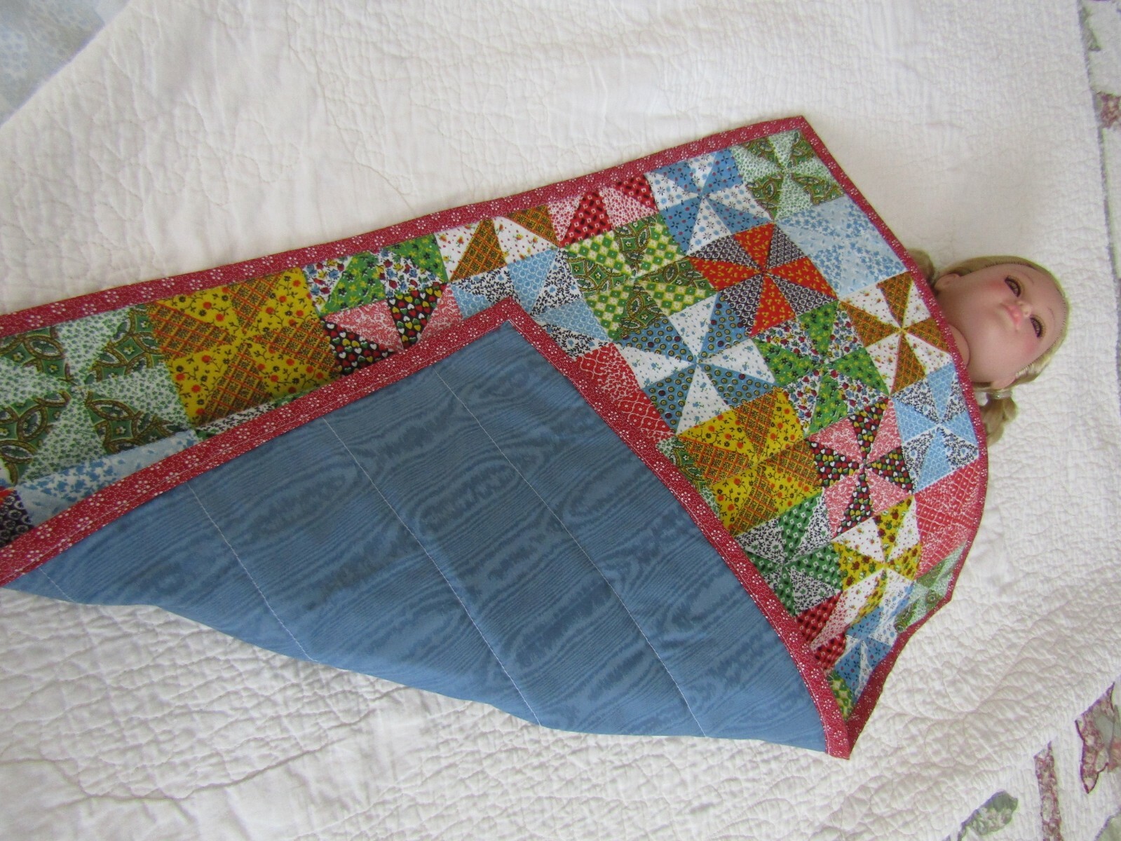 Doll  Quilt for 15