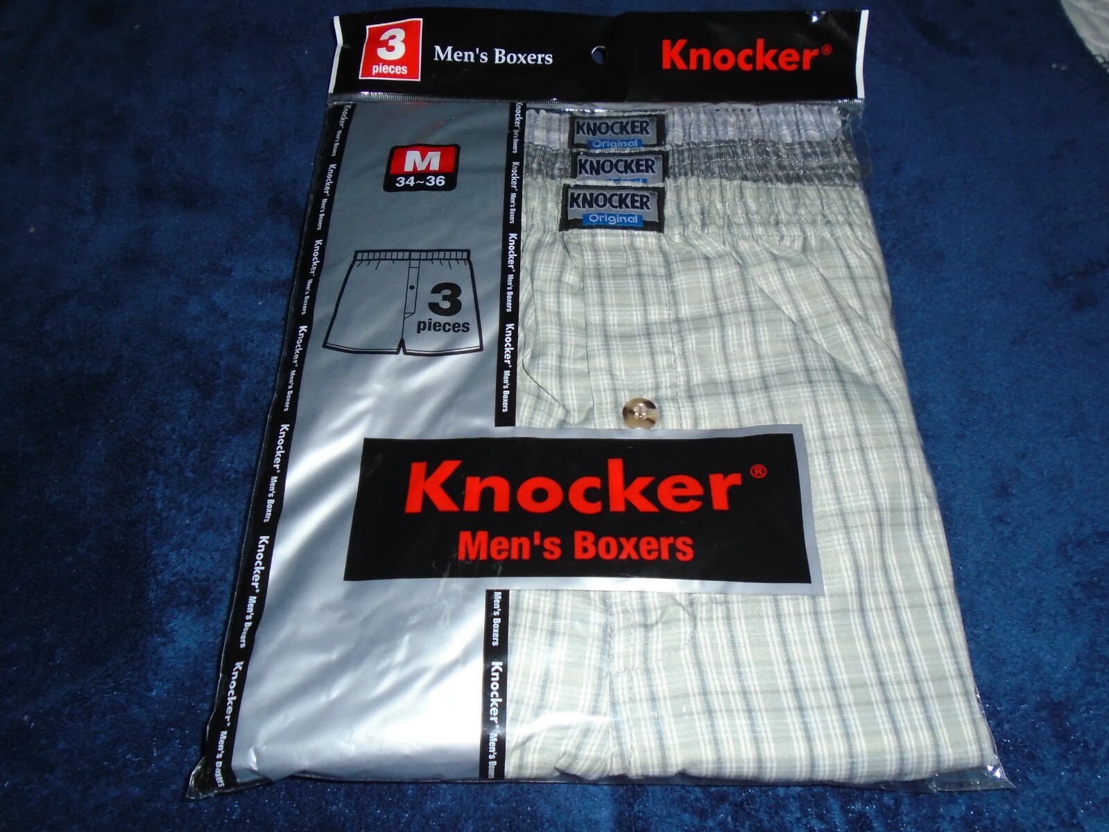 Knocker 3 Men S Boxers Size Medium 34 36 New In The Packageのebay公認海外通販 セカイモン