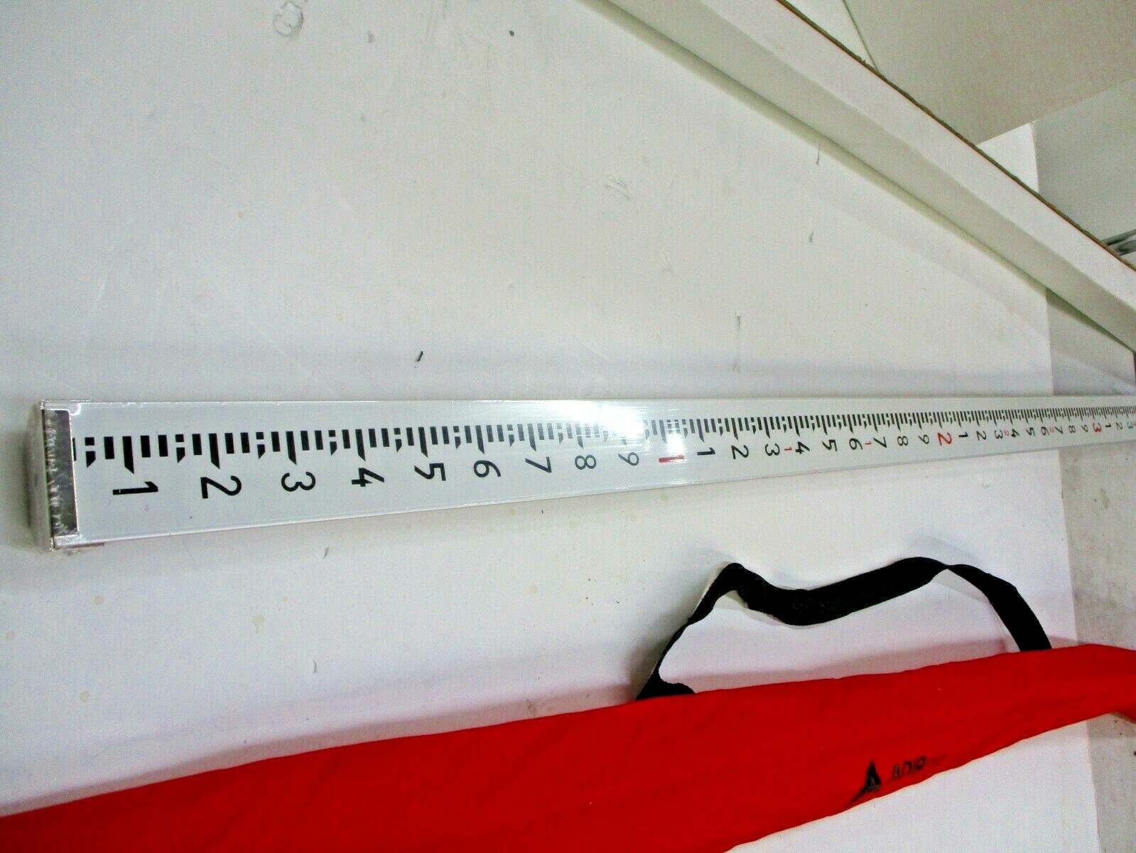 AdirPro Telescopic 14' Aluminum Constuction Grade Leveling Rod -Tenth 10ths