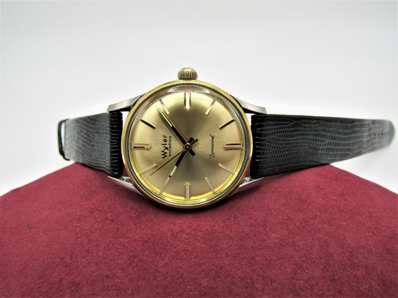 Vintage Wyler Incaflex Dynawind 3870/5 - 1162 Swiss Watch Vintage Wyler Incaflex Dynawind 3870/5 - 1162 Swiss Watch
