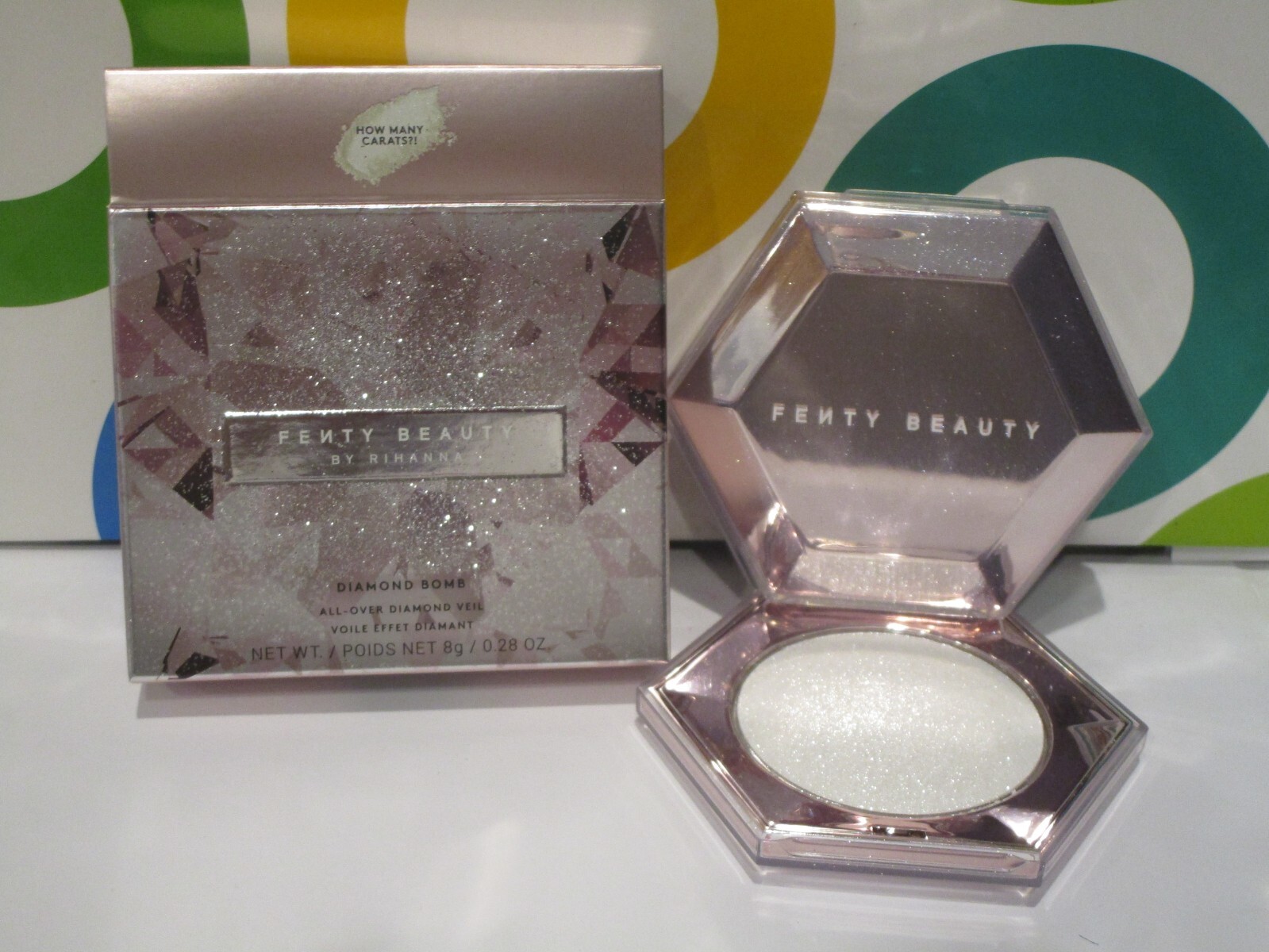 フェイスカラー FENTY BEAUTY DIAMOND BOMB HOW MANY? Diamond Bomb All-Over Highlighter | Fenty Beauty