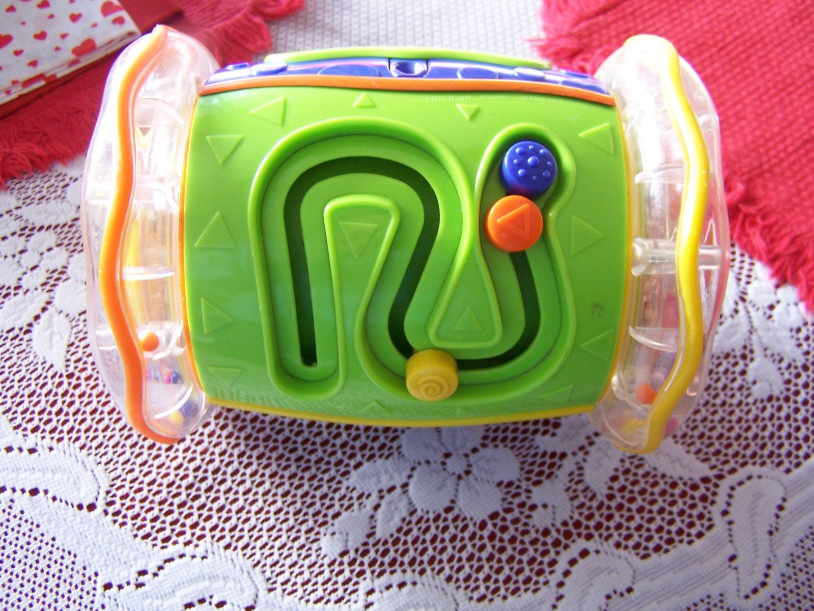 2003 KIDS II Musical Drums Light-Up Activity Nursery