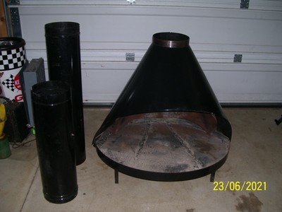 Mid-Century Modernism - Cone Fireplace