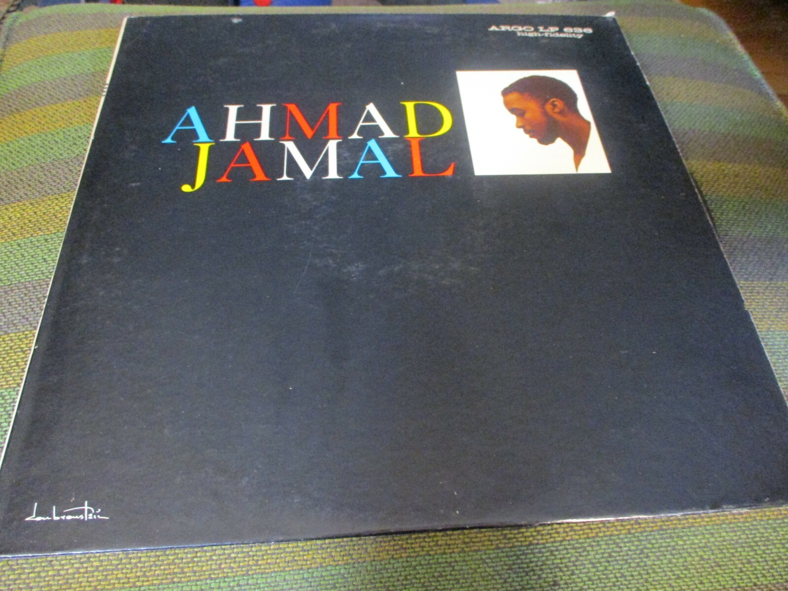 ADMO - admo レコード Ahmad Jamal Self-Titled Vinyl LP-Argo LP 636 Stereo (Dark