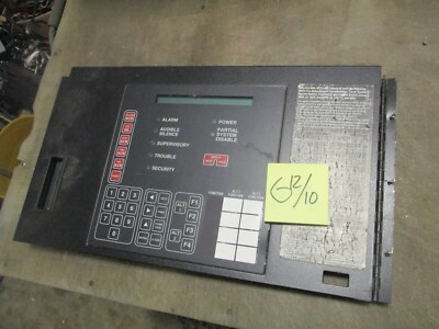 Used Digital Display Panel for Siemens MKB-4 Fire Alarm System, for Parts Only