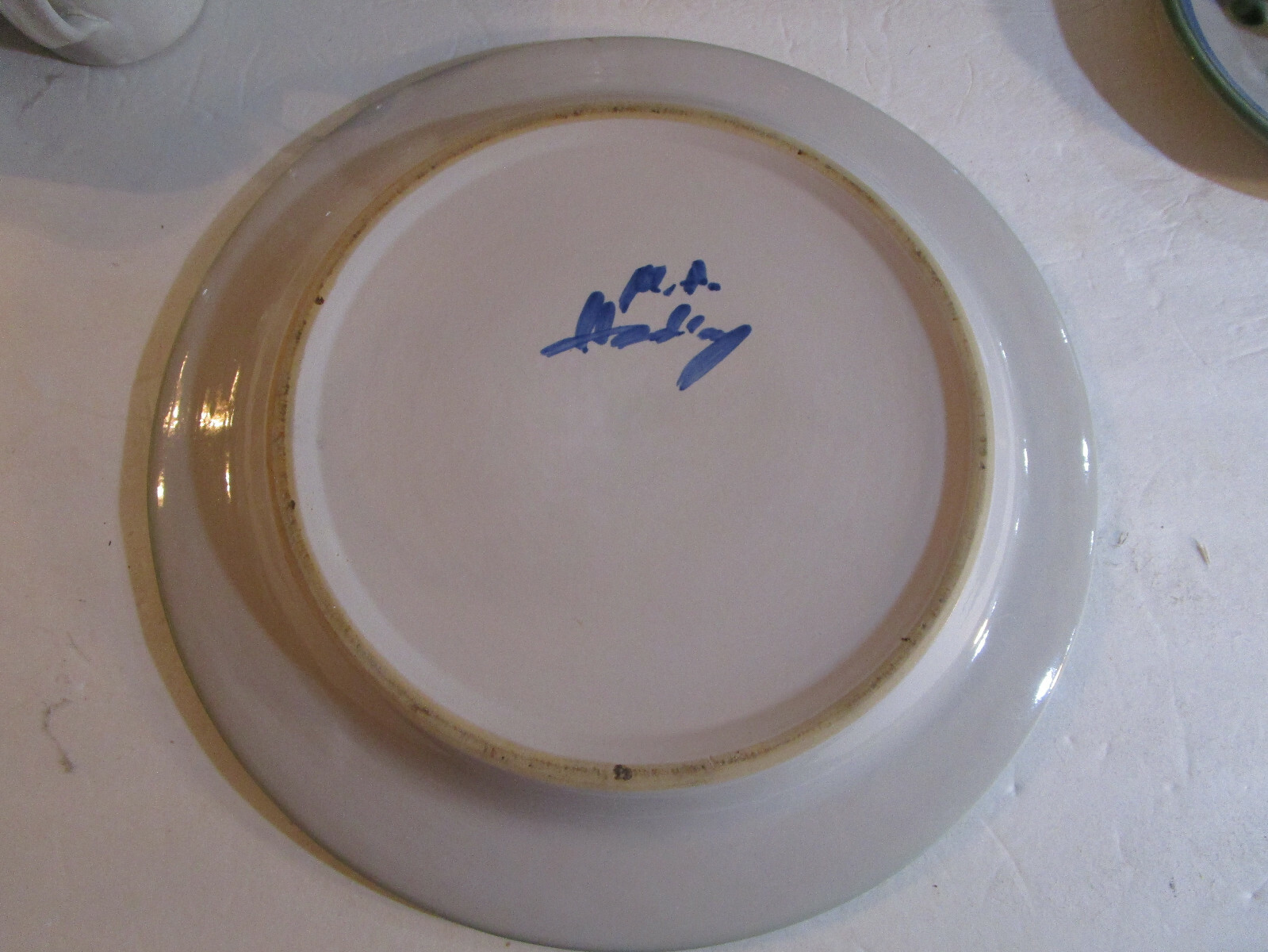 1 Blueberry Bouquet By M. A. Hadley Coffee Round Platter Blueberries 13