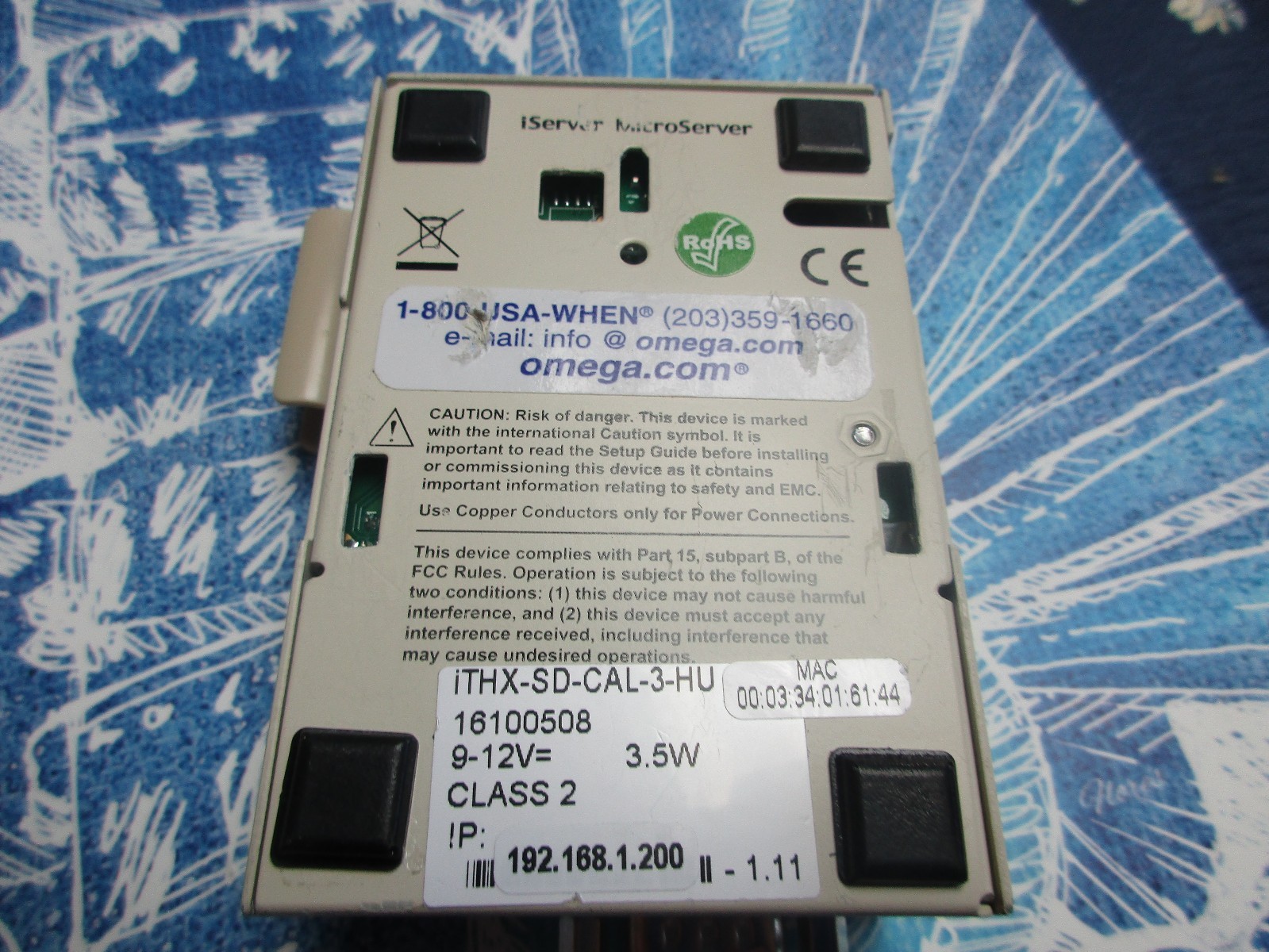 Iomega iTHX-SD-CAL-3-HU iServer Microserver