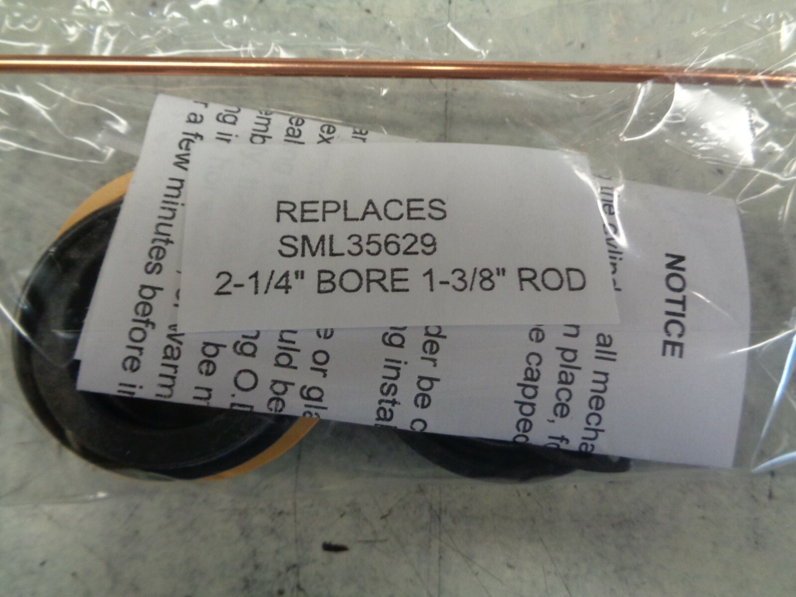 SML35629 replacement Seal Kit fits some New Holland loaders (See description)