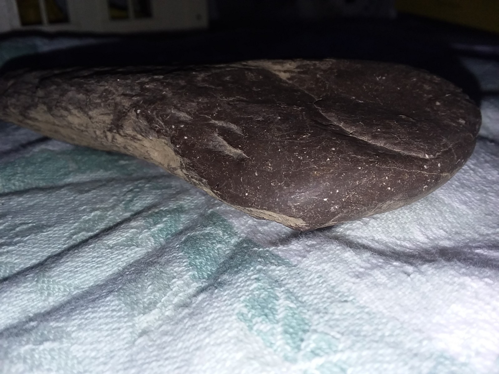 Vintage Artifact Pounding Stone Axe Head Virginia Estate