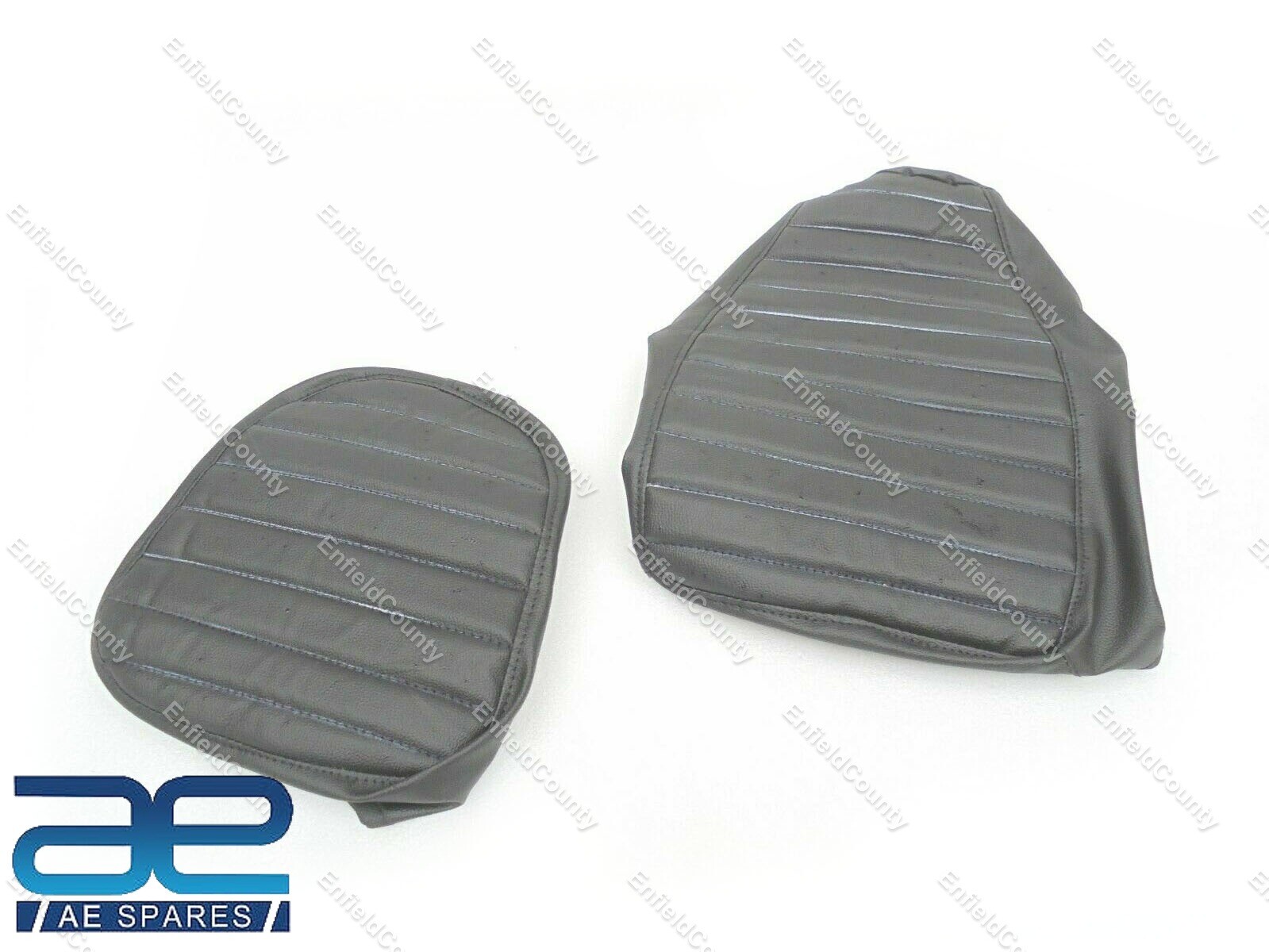 Leatherette Seat Cover Black Fits For Royal Enfield Himalayan 411cc 