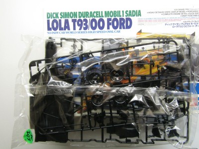 Tamiya 1:20 Scale Dick Simon Lola T93/00 Sprues B C Black Parts only