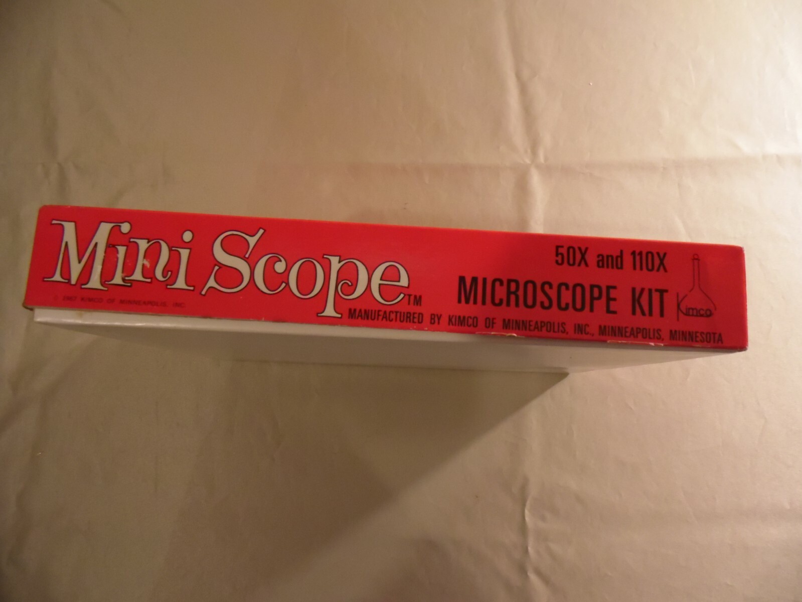 Mini Scope Microscope Kit 50X and 110X / Circa 1967 / Free Domestic Shipping