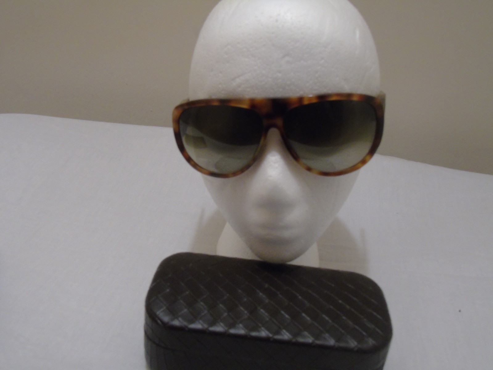 Pre-owned Bottega Veneta Aviator Bv74s Brown Havana Sunglasses