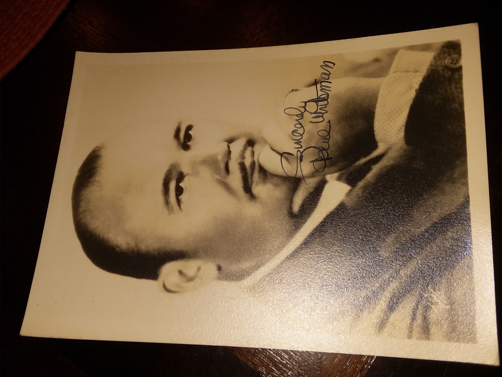 1940 Paul Whiteman Orchestra Band Leader Signed Inscribed Photo Autograph ORIG.