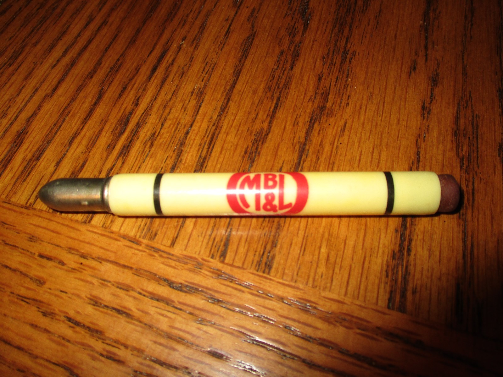 Old Bullet Pencil Martin, Blomquist & Lee Comission Co. Kansas City Stock Yards