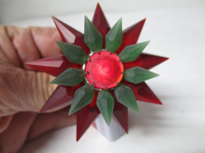 C-6 ILLUMIBRITE MATCHLESS STAR Light - FROSTED RED GREEN RED  - 700 Size