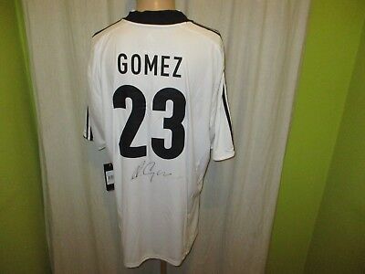 Deutschland DFB Adidas EM Trikot 2008 Nr.23 Gomez Signiert Gr.XXL Neu