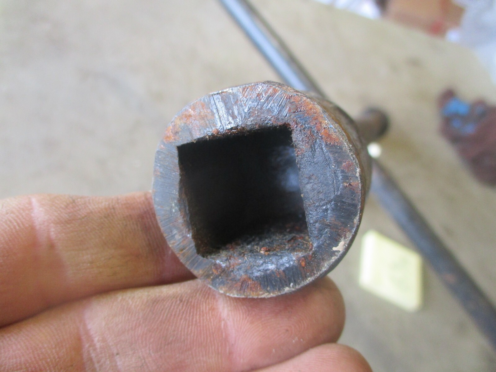 NOS Heavy Duty 4-Way Lug Nut Wrench  1-1/2, 1-1/4, 1-1/16 & 13/16 Sq. Military