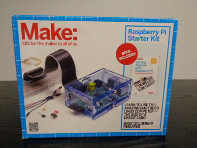 Make : Raspberry Pi Starter Kit Complete In Original Box Linux Computer