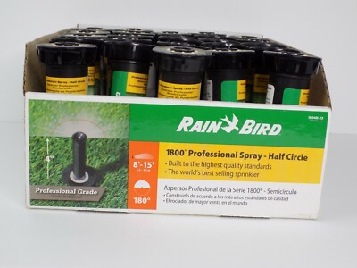RAIN BIRD 1800 pop up head 8' - 15' 1804-H 