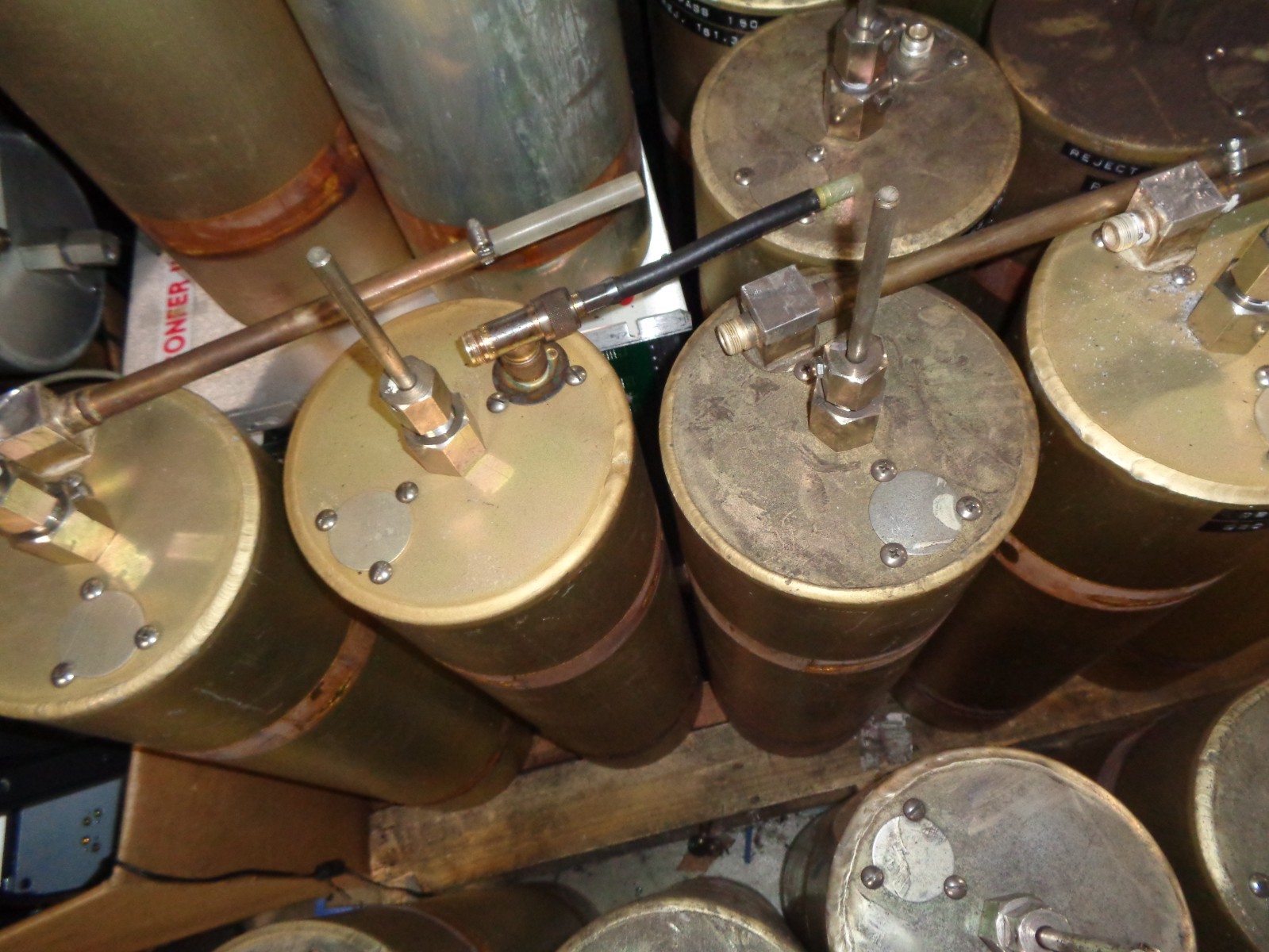 LOT OF 40 TX RX SYSTEMS VHF BANDPASS Filter