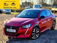 2021 Peugeot 208 50kWh GT Hatchback 5dr Electric Auto (136 ps) Hatchback Electri