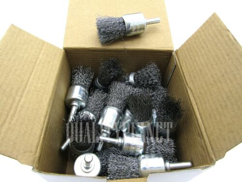 20pc Wire Cup Wheel Brushes for Drill 1/4 Shank Fits all Electric drills 