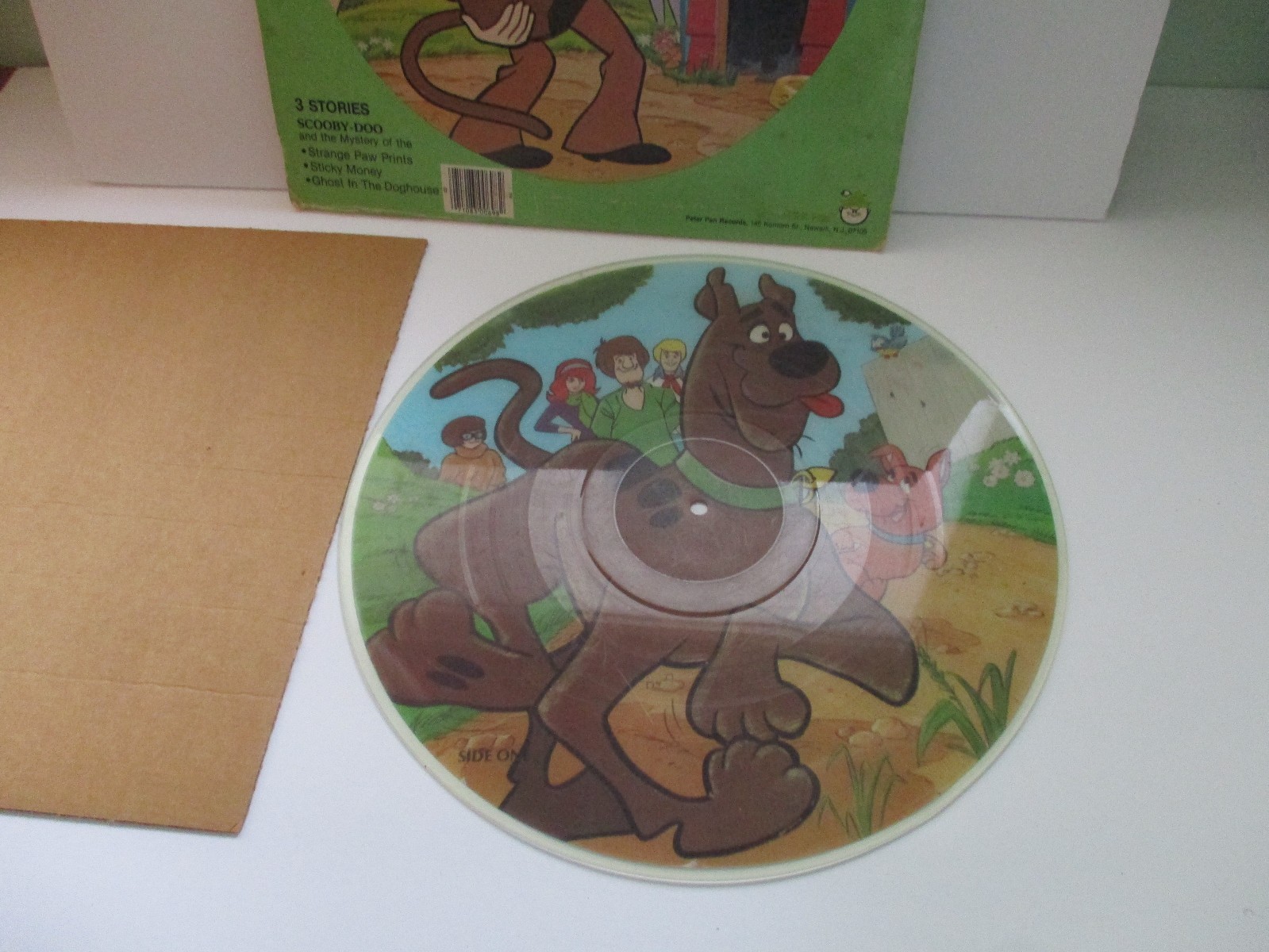 Scooby Doo Picture Disk LP 1982 Hanna-Barbera Prod. Inc.
