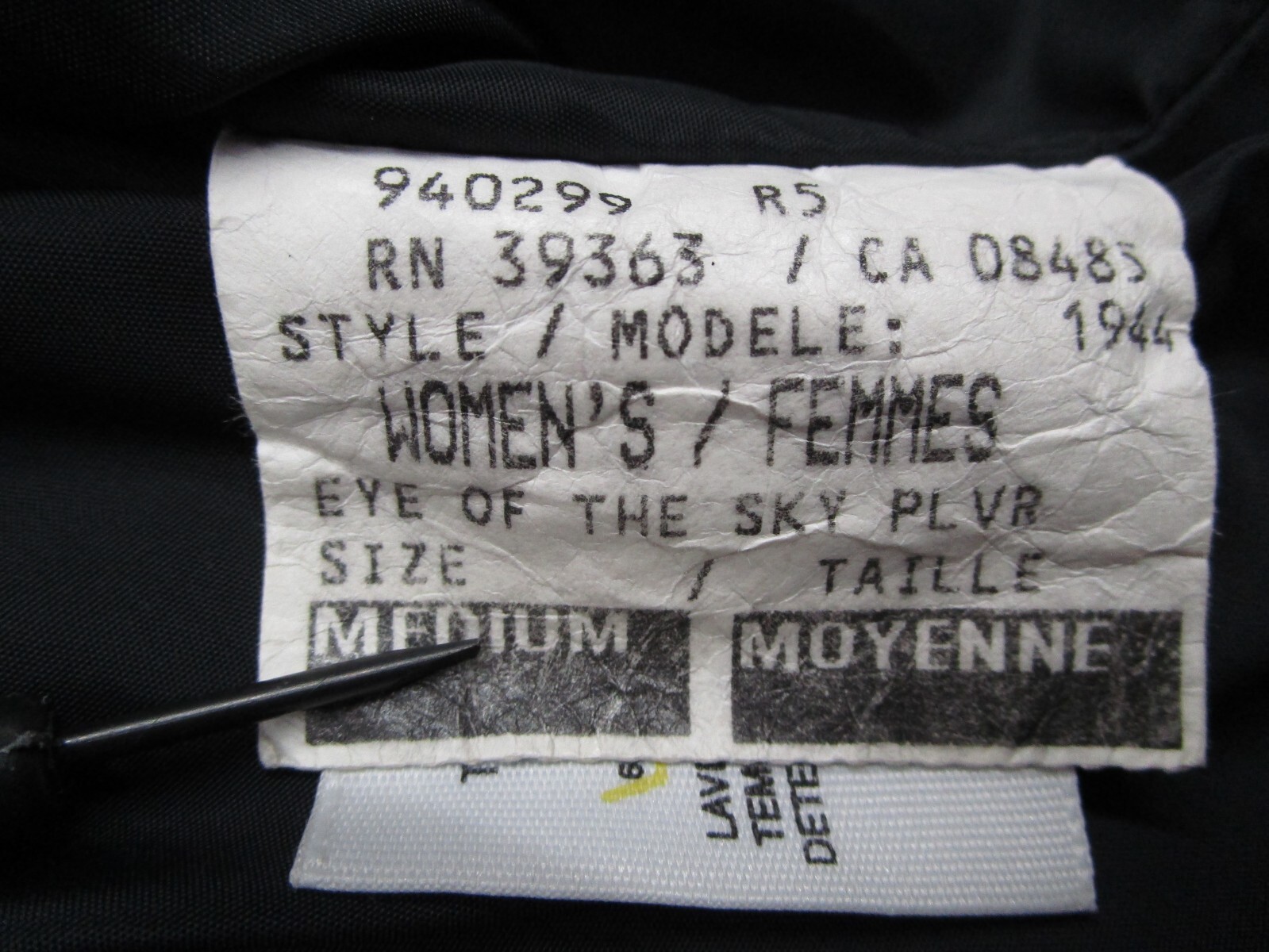 Vintage Roffe Jacket Womens Medium Red 1/4 Zip Eye of The Sky Made in USA Ski