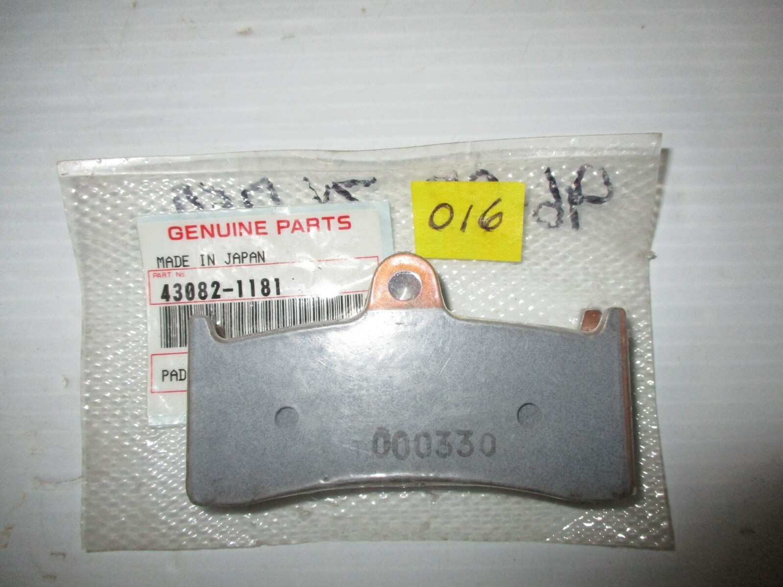 1996-97 KAWASAKI ZX750 ZX 7RR NINJA FRONT BRAKE PAD SET NOS