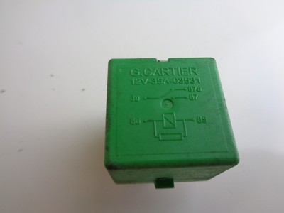 PEUGEOT 407 COUPE CITROEN GREEN G.CARTIER RELAY 12V 35A 03531