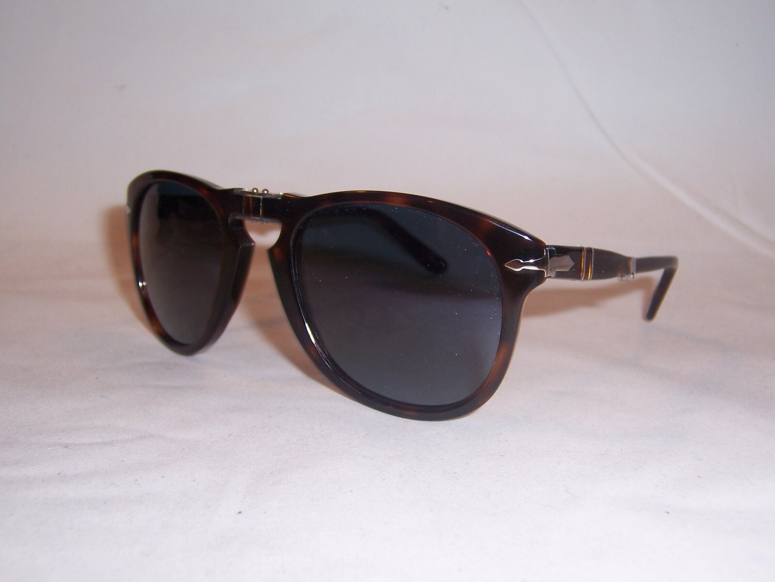 Pre-owned Persol Sunglasses 0714 Steve Mcqueen 24/s3 Havana/blue Polarized 54mm 714