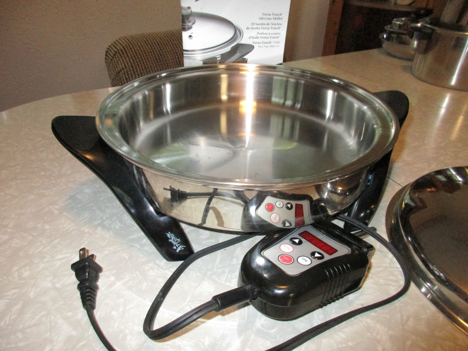 SALADMASTER  Pan with Lid 316ti TITANIUM STAINLESS  12