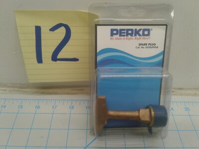 Boat Marine Perko Spare Garboard Drain Plug 3/4'' Brass 0370DP0PLB
