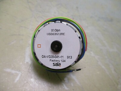 saia ubb63n12re stepper motor 32ohms/phase 15° [4*S-29]