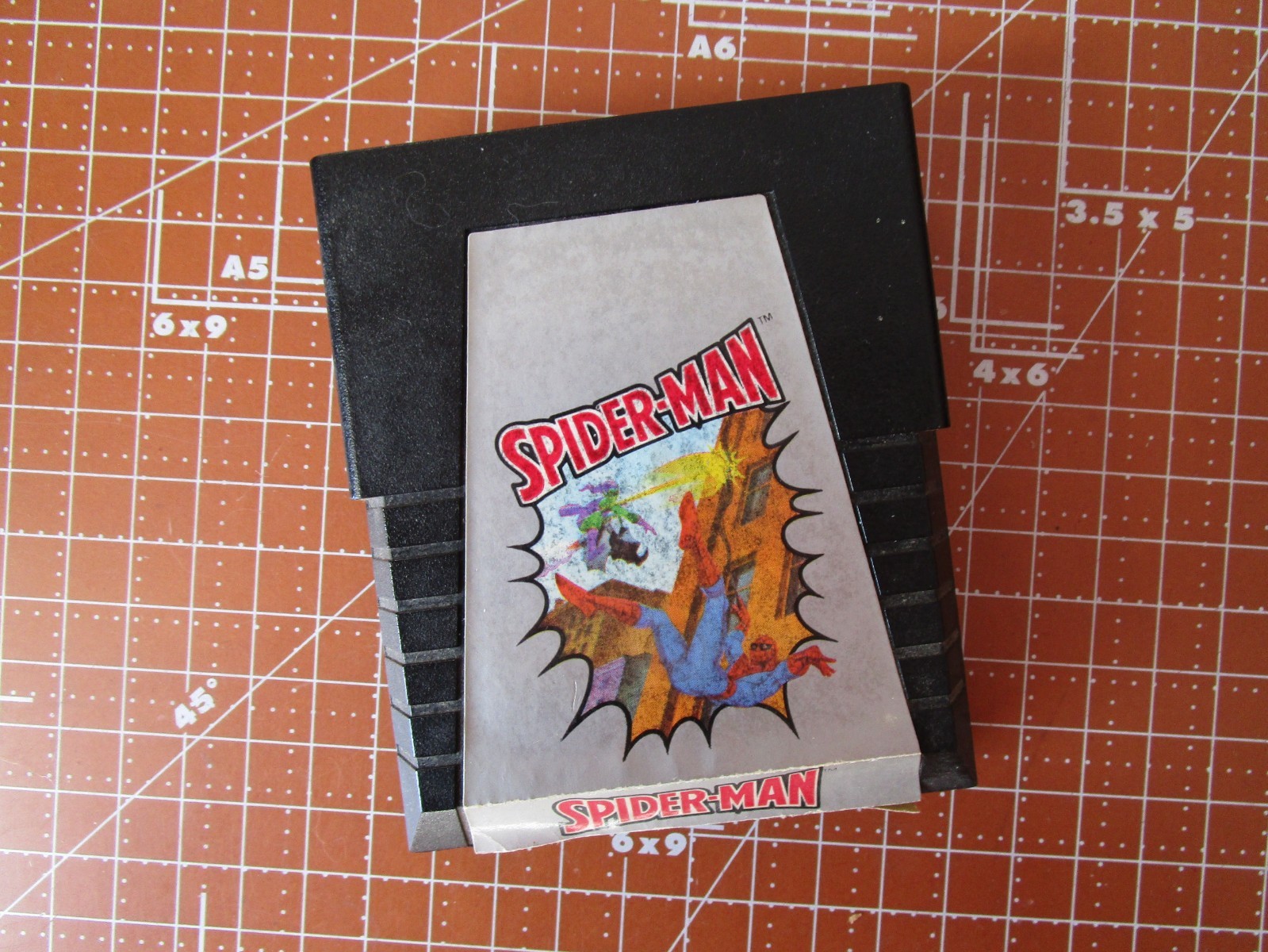 Spiderman game cartridge 1982 MCG Parker Brothers