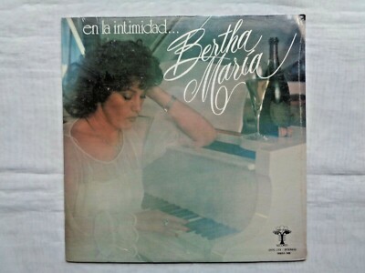 Bertha Maria En La Intimidad 1979 Oliva Cantu OOC-213 Still Sealed Pressing M