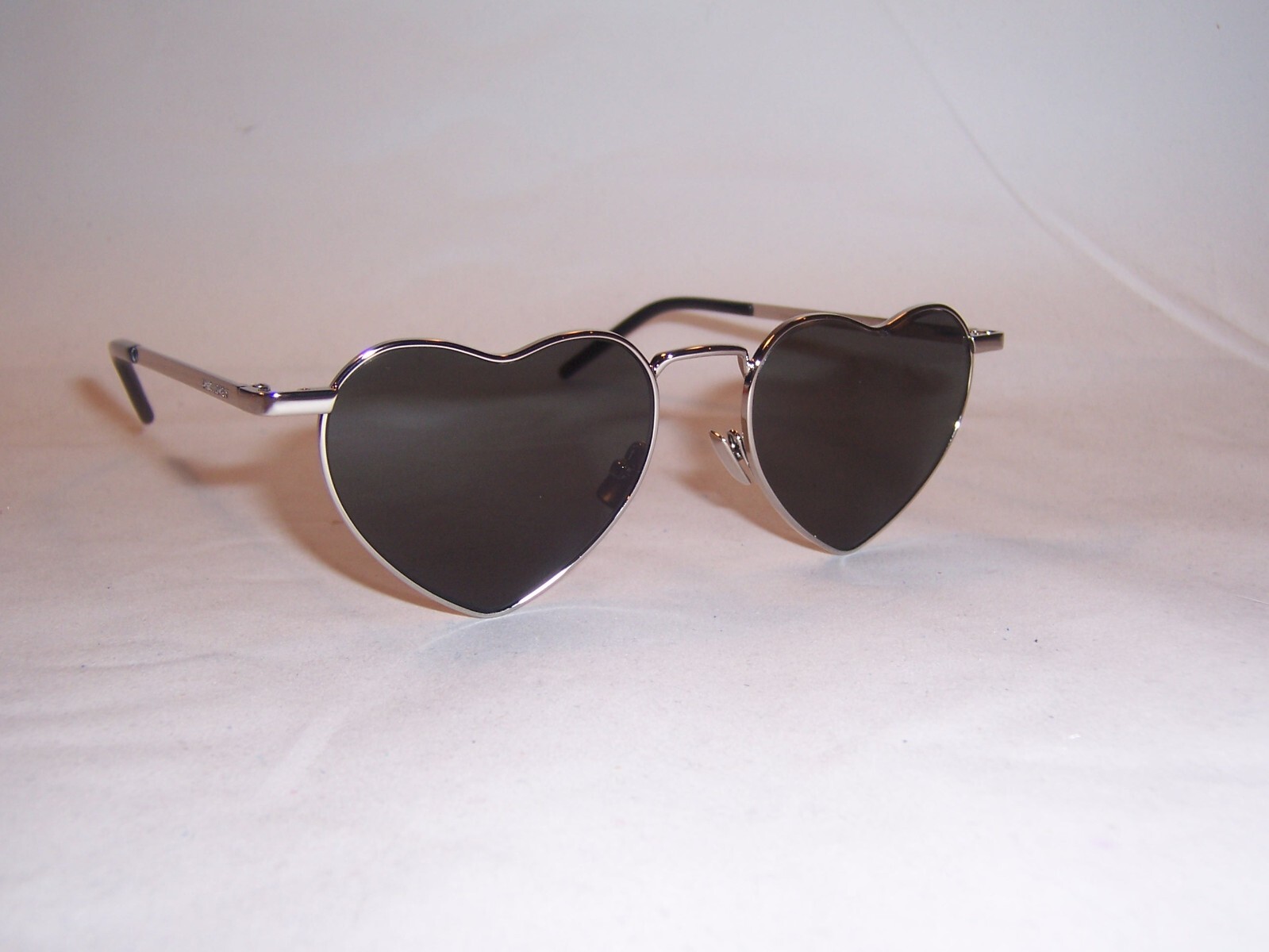NEW SAINT LAURENT SUNGLASSES SL 301 LOULOU 001 SILVER/GREY