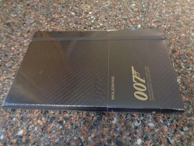 Moleskine Limited Edition James Bond 007 Ruled Notebook Hardcover 8058647621135