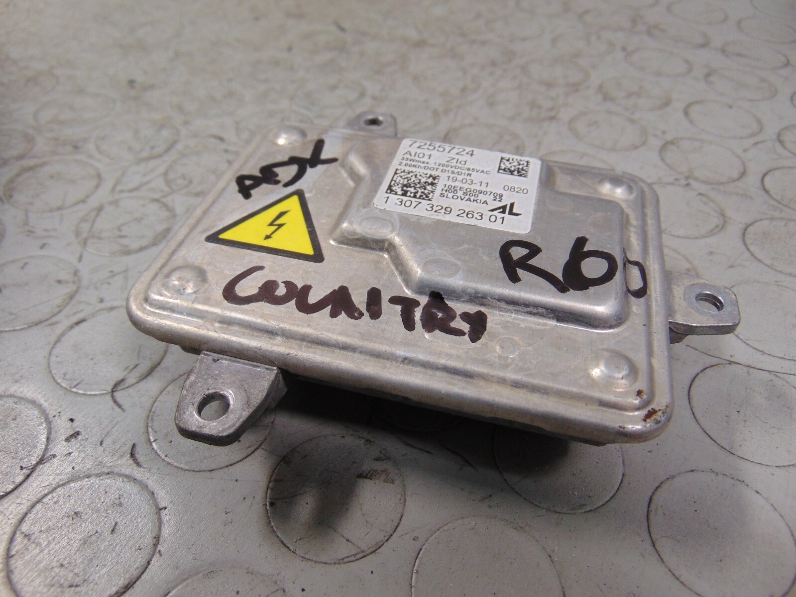 Centralina fanale allo xenon anteriore destro MINI COUNTRYMAN 7255724