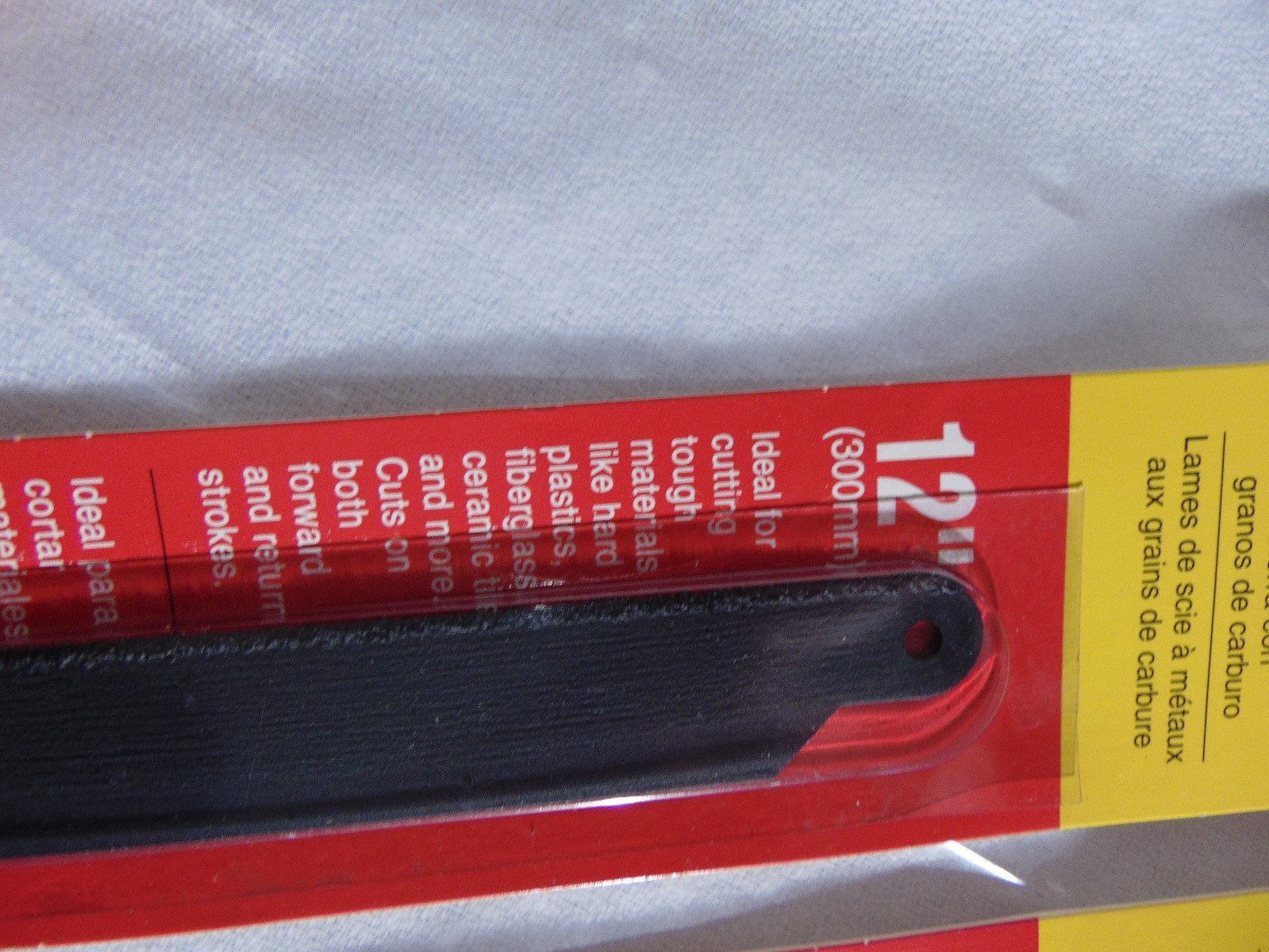 5 Sealed/NEW Starrett Carbide Grit Hacksaw X1258 Blade 12