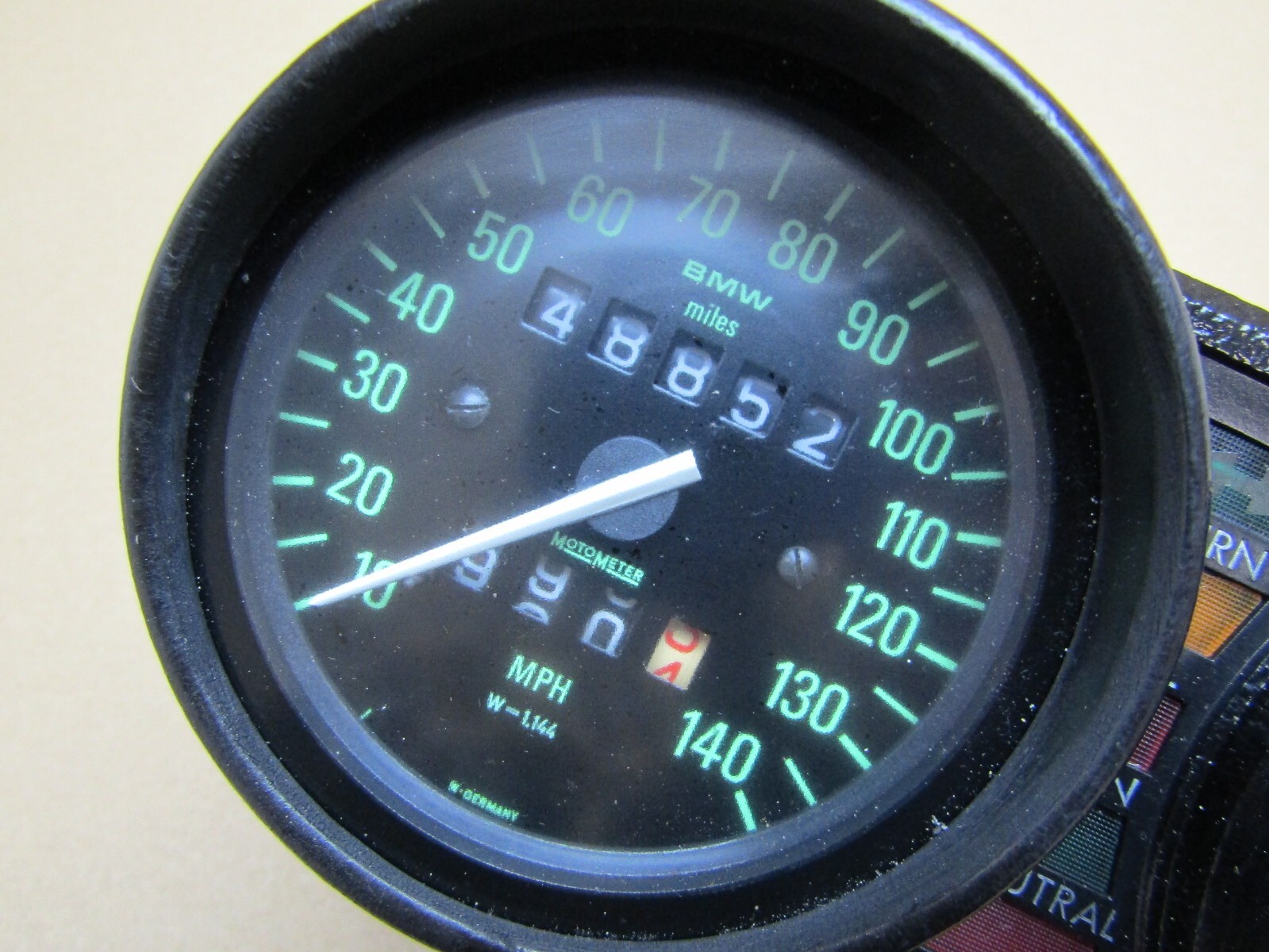 BMW r100 ツインサス 純正メーター セット BMW R100RS 実動スピード