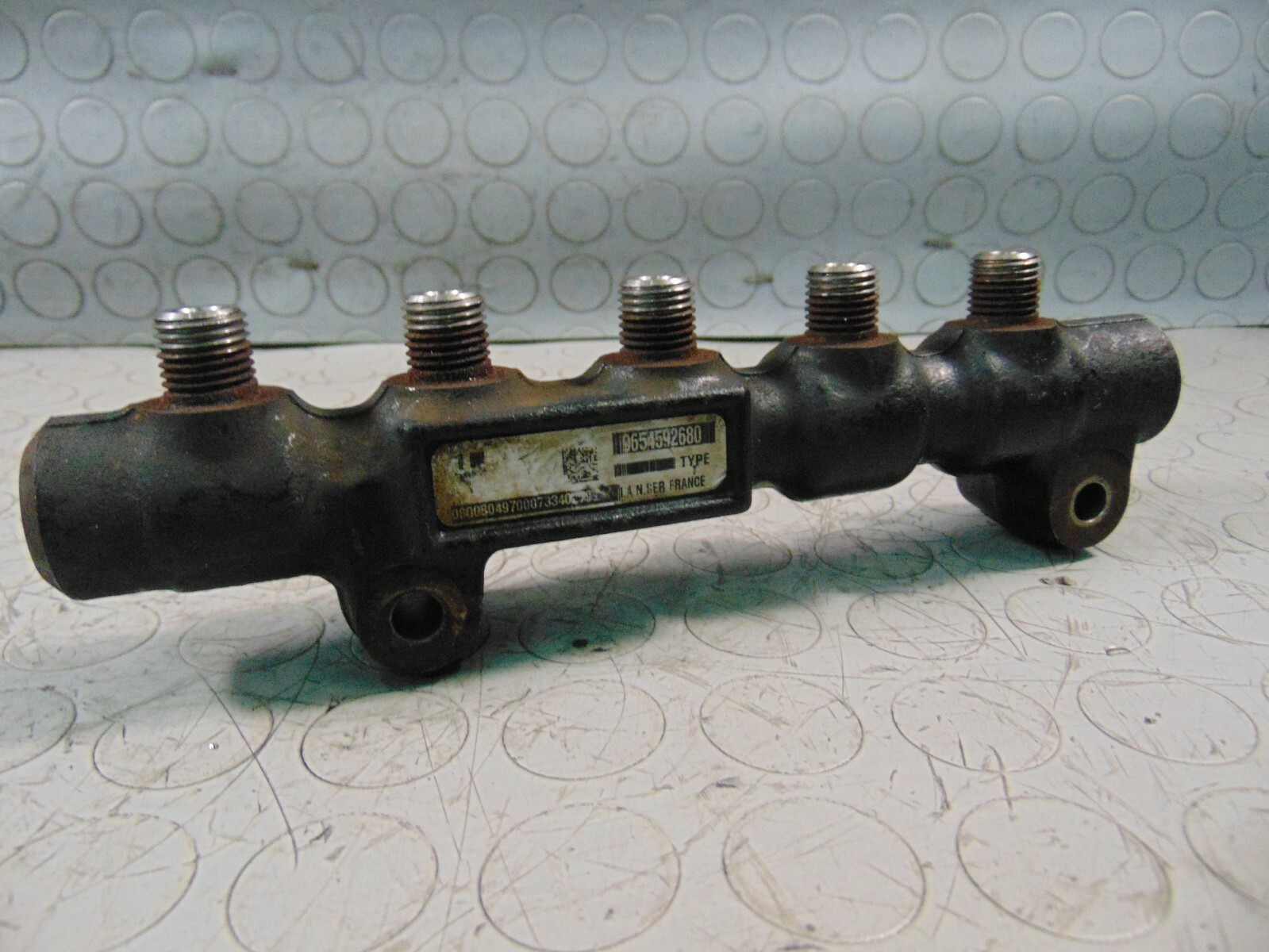 9654592680 FLAUTO RAIL FORD Fiesta 6° Serie 2008 1400 Diesel 400259