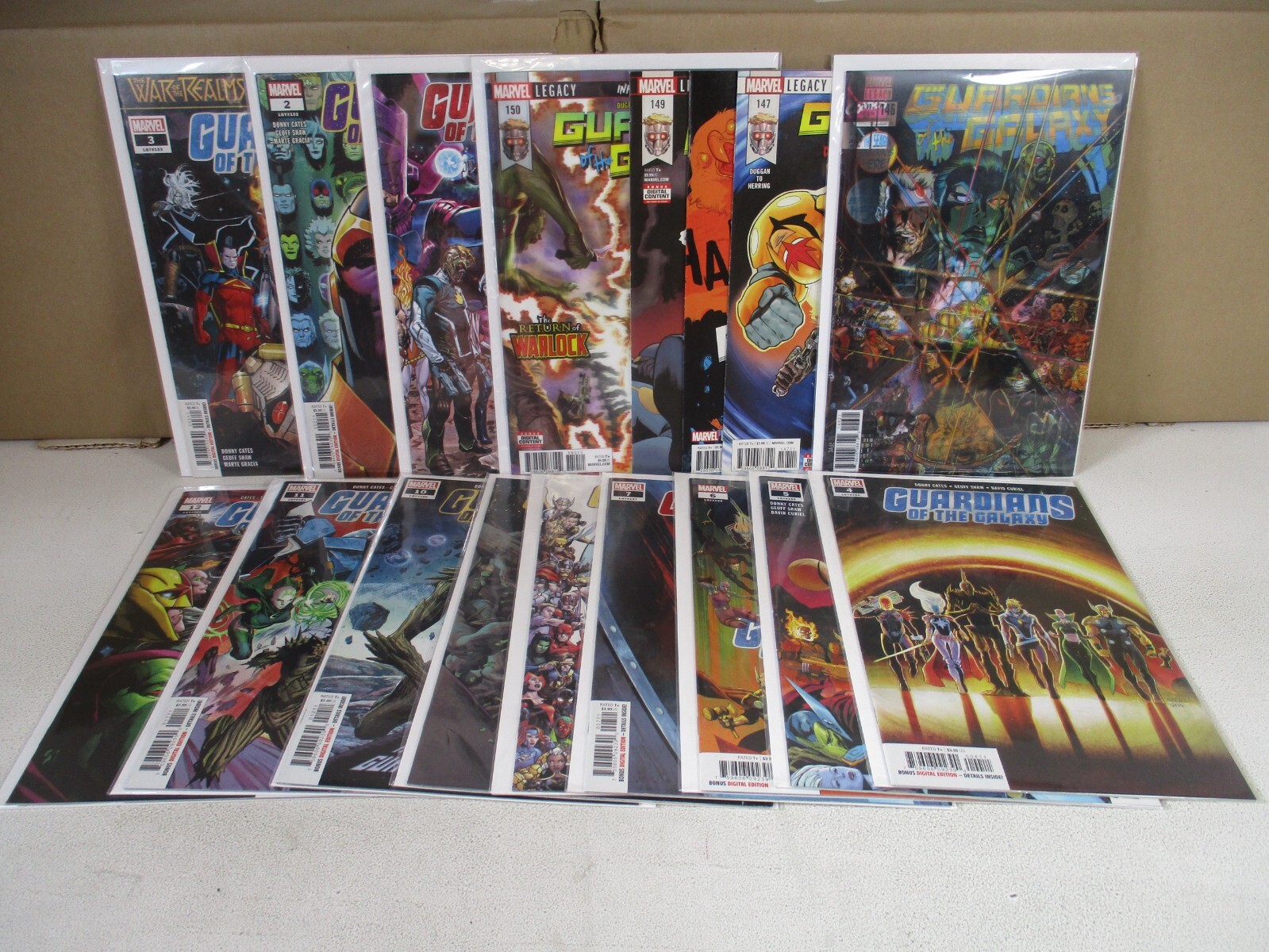 Guardians of the Galaxy 146-150, 1-12 (LGY 146-162) Marvel