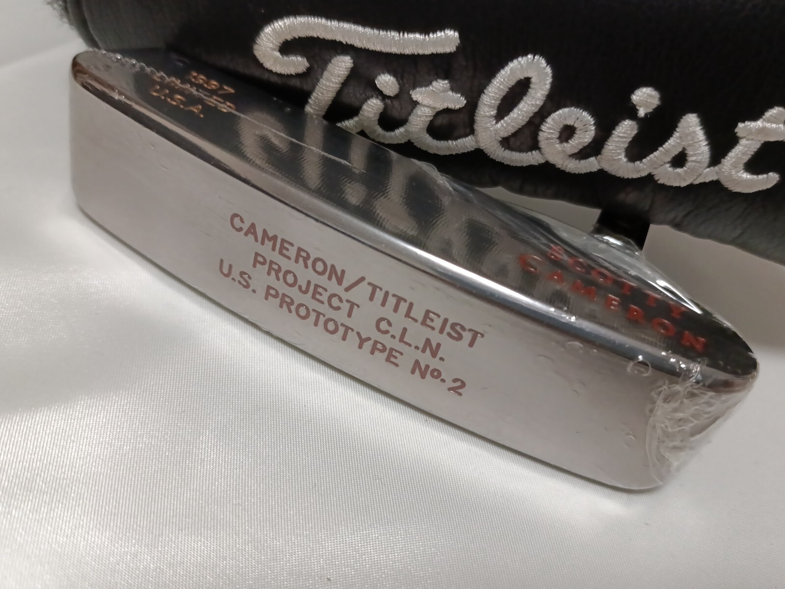 [未使用]スコッティキャメロン LIMITED USA PROTOTYPE SCOTTY CAMERON 1997 LIMITED PROJECT C.LN. U.S. PROTOTYPE No
