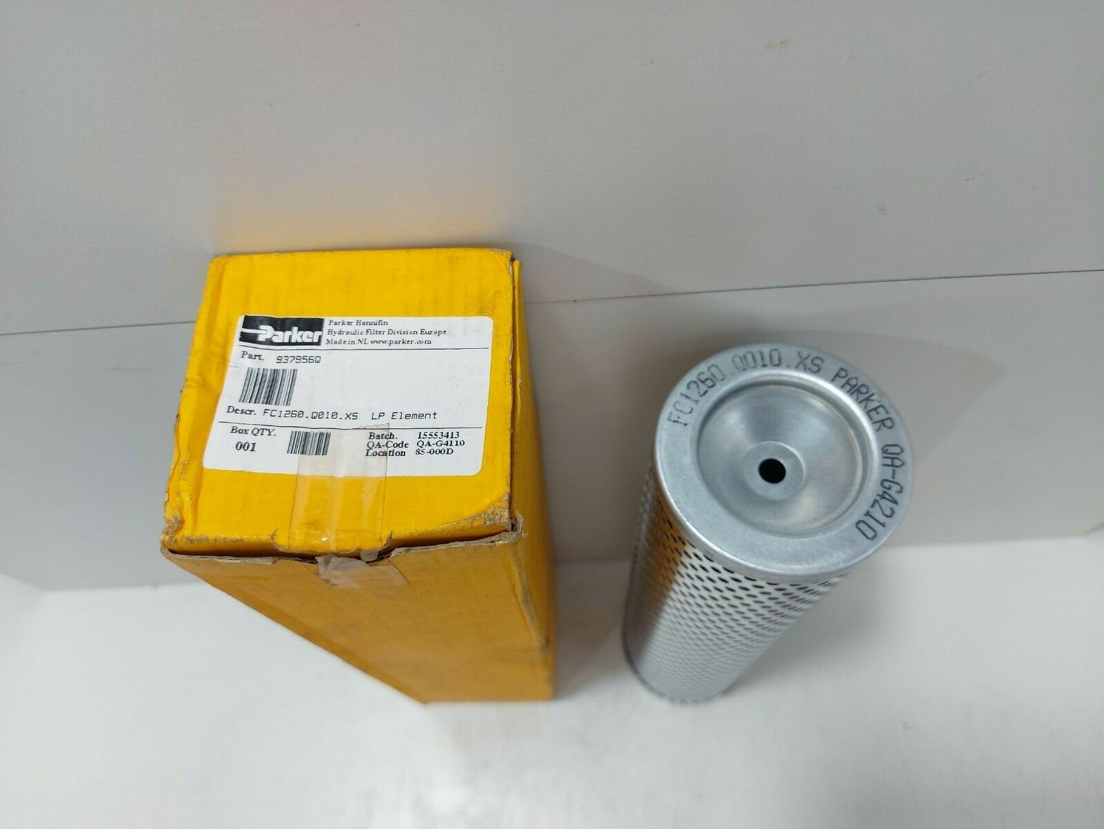 Parker 937956Q Filter Element FC1260.Q010.XS | eBay Parker 937956Q Filter Element FC1260.Q010.XS | eBay