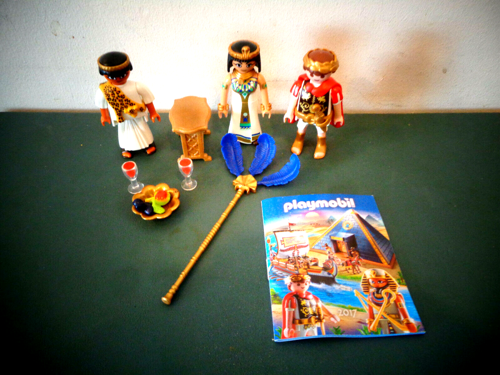 PLAYMOBIL 5394 CAESAR CLEOPATRA EGYPTIAN PLAYSET COMPLETE eBay