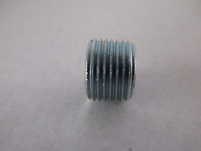 3/8" NPT PIPE FITTING PLUGS "CHROME" INTAKE WATER PUMP SB & BB FORD SBC BBC#4542