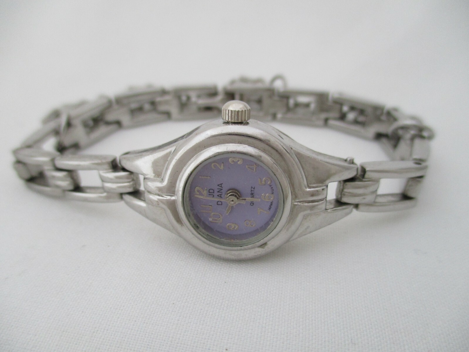 JD Diana Women's Silver Toned Bracelet Band Analog Watch | eBay
